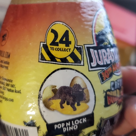 :Lot Of 3 Jurassic Park 30th Anniversary CAPTIVZ Build & Battle blind Golden Egg - Picture 2 of 15